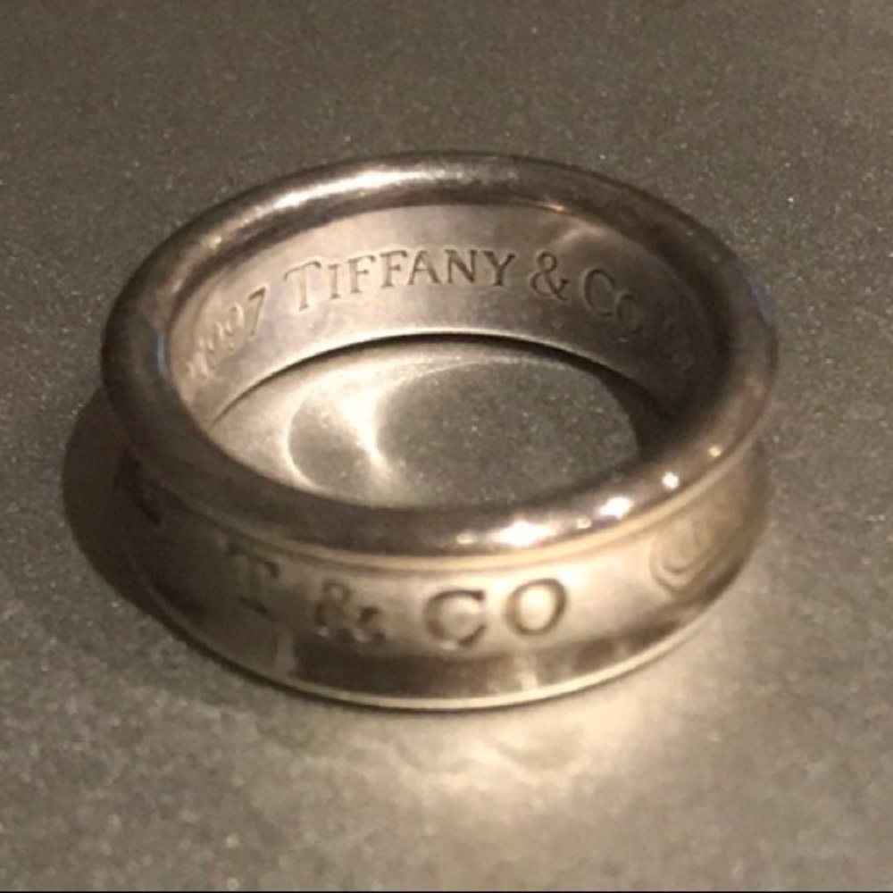 Tiffany & Co. sterling silver band ring